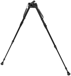 Harris S-25C-MLOK Swivel Bipod M-LOK 13.5-27" Rubber Feet - Black Steel/Aluminum — view 2