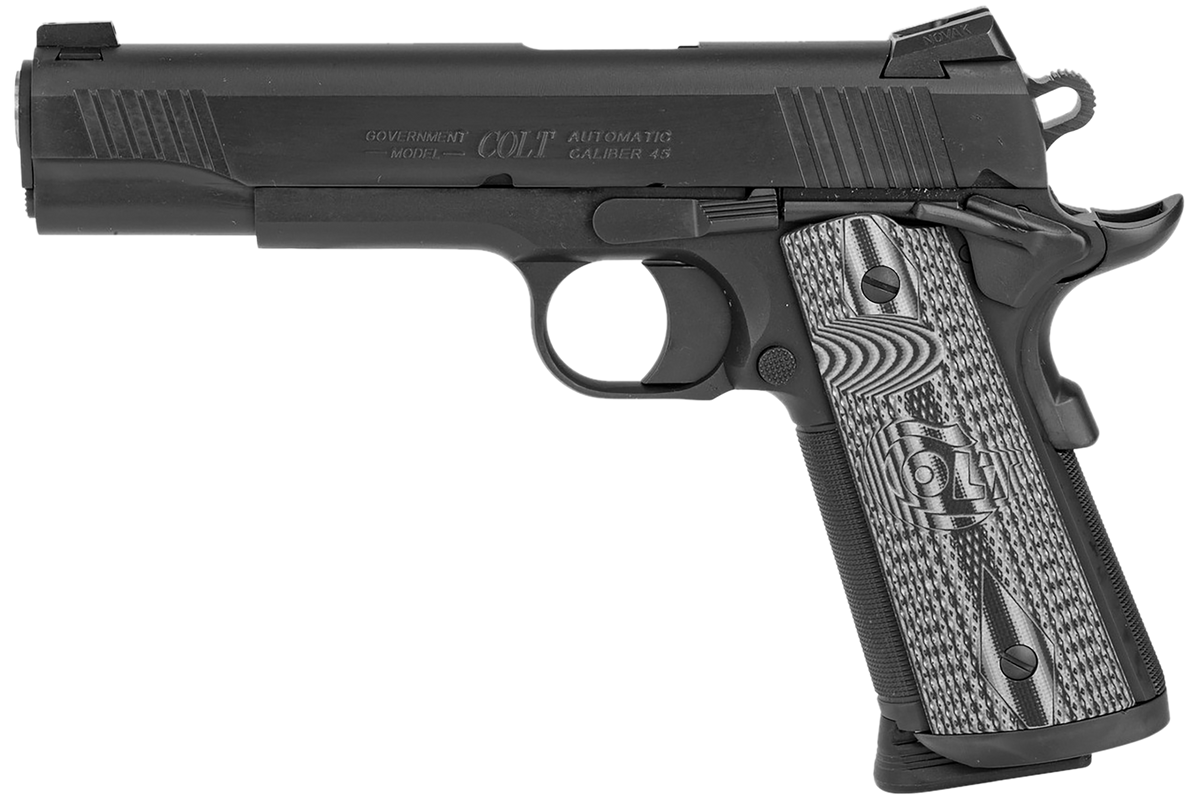Colt Mfg CCU Government 45 ACP 5" 8+1 SAO Pistol - Matte Black DLC — view 2