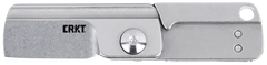 Columbia River 7118 Box Key 1.24" Folding Plain Stonewashed 12C27 Sandvik SS Stainless Handle Knife — view 2