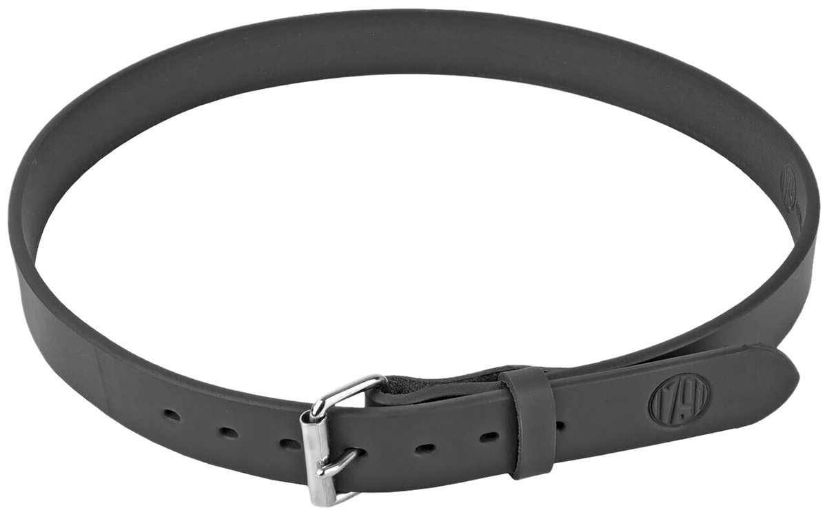 1791 Gunleather BLT-01 Gun Belt Stealth Black Leather 38/42 1.50" Buckle Closure — view 2