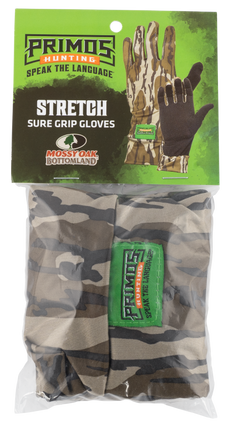 Primos Stretch Fit Mossy Oak Original BottomLand Neoprene Gloves OSFA — view 2
