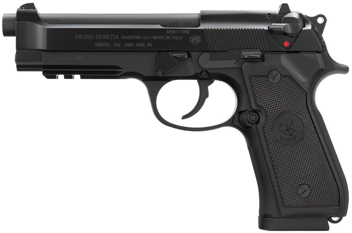 Beretta 96A1 .40 S&W 4.90" 12+1 Semi-Auto Pistol - Black Bruniton — view 2