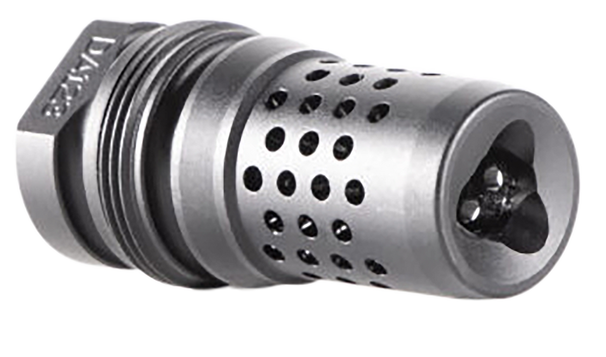 Dead Air DA139 Xeno M14x1RH 4140 HT Steel Black Nitride Muzzle Brake — view 2