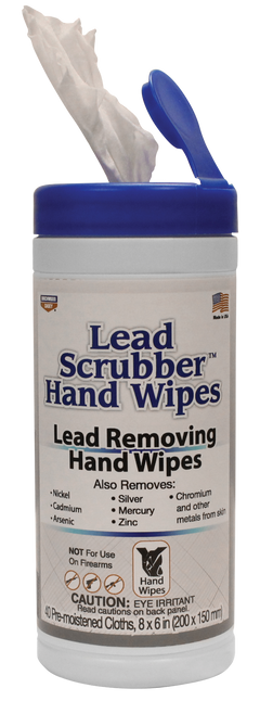 Birchwood Casey Lead Scrubber Hand Wipes 8" x 6" 40-Pack — view 2