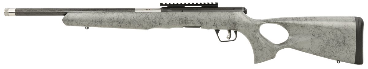Savage B Series TimberLite 22 LR 18" 10+1 Carbon Fiber Threaded Barrel Bolt Rifle — view 2