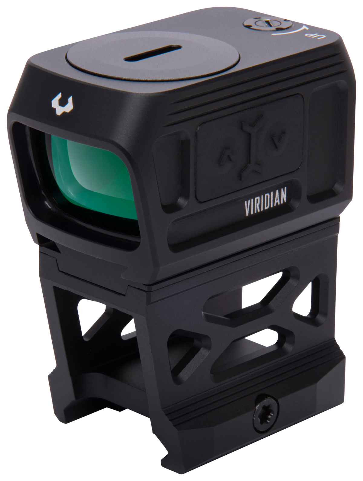 Viridian RFX45 Closed Emitter Green Dot 5 MOA 1x 24x15.5mm - ACRO/Picatinny High 1/3 Cowitness Mount — view 2