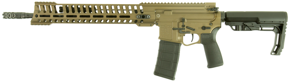 Patriot Ordnance Factory P415 Edge 5.56x45mm NATO 16.5" 30+1 Semi-Auto Rifle - Burnt Bronze — view 2