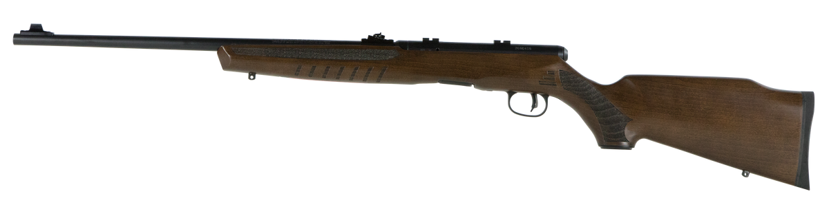 Savage B22 G .22 LR 21" 10+1 Bolt Action Rifle - Walnut Stock — view 2