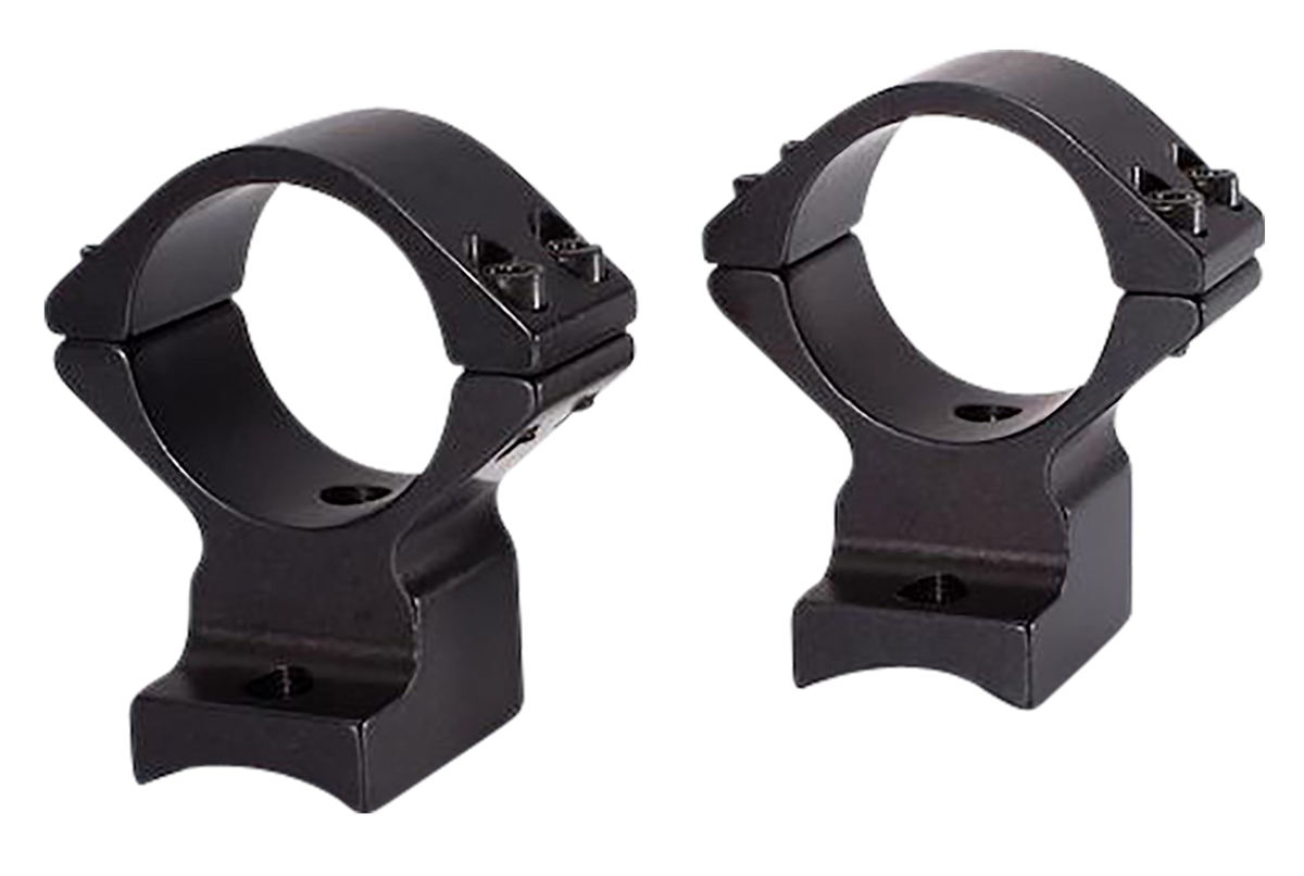 Talley 94X725 Scope Mount/Ring Combo 1" Tube Savage 110/A17/A22 AccuTrigger Medium Rings Extended - Black Anodized — view 2