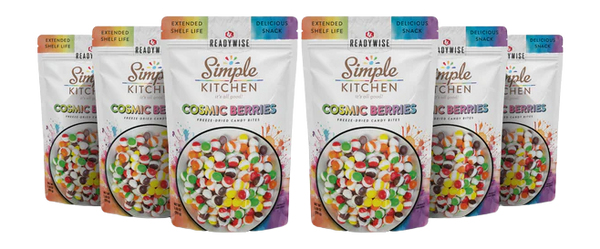 Wise Foods Cosmic Berries 6-Count Freeze-Dried Fruit Pouches — view 2