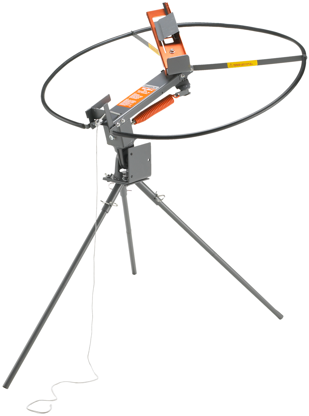 Champion Targets SKYBird 3/4 Cock Clay Trap w/Tri-Pod Stand Silver Manual — view 2