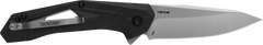 Kershaw Airlock 1385 3" Folding Drop Point Plain 5Cr13MoV Bead Blasted Black GFN Knife — view 2