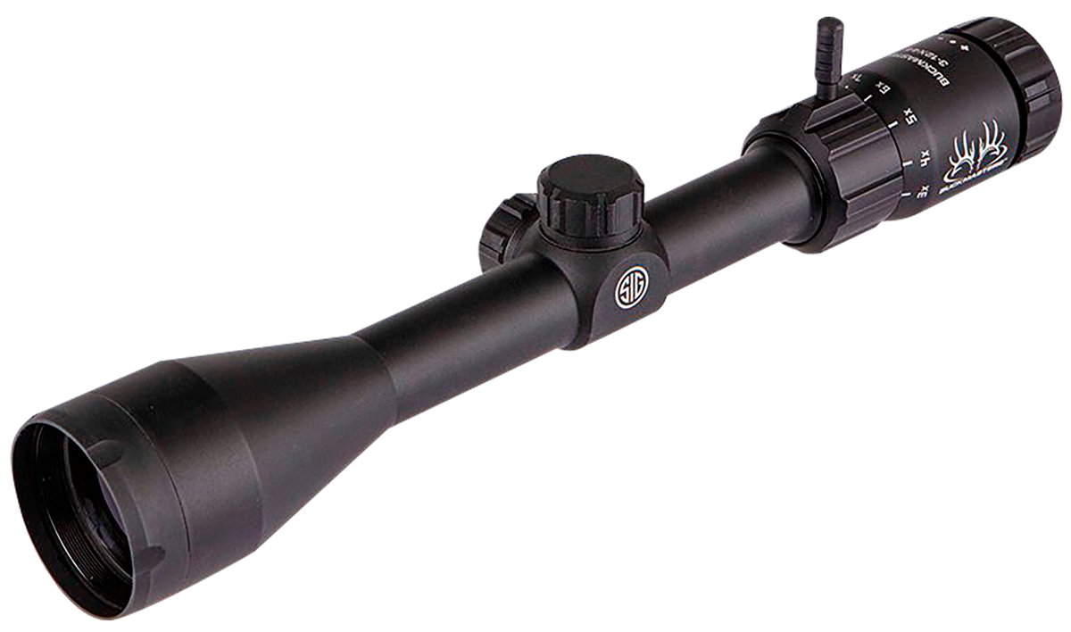 Sig Sauer Electro-Optics Buckmasters 3-12x44mm 1" Tube BDC Reticle Riflescope - Black Anodized — view 2