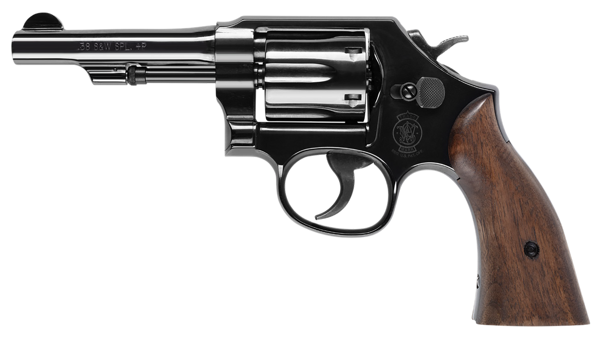 Smith & Wesson Model 10 Classic K-Frame 38 Special +P 4" 6-Shot DA/SA Blued Revolver — view 2