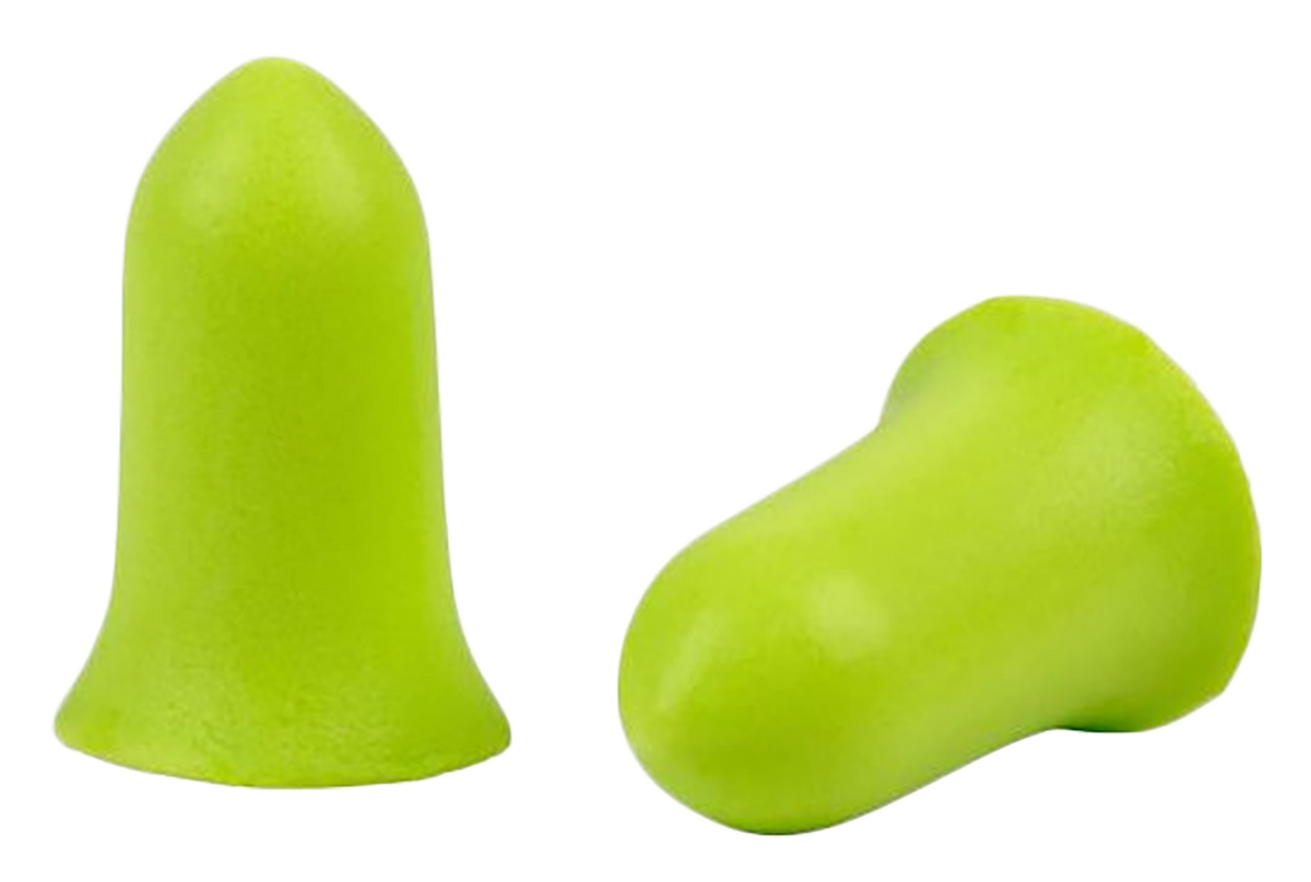 Allen 4128 ULTRX Tapered Foam Ear Plugs 32 dB 50 Pair Lime Green — view 2