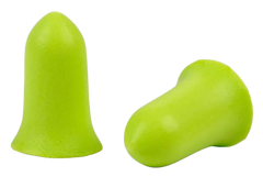 Allen 4128 ULTRX Tapered Foam Ear Plugs 32 dB 50 Pair Lime Green — view 2