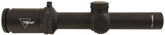 Trijicon Credo 1-4x24mm 30mm Tube LED Illuminated Red MRAD Ranging Riflescope - Matte Black — view 2