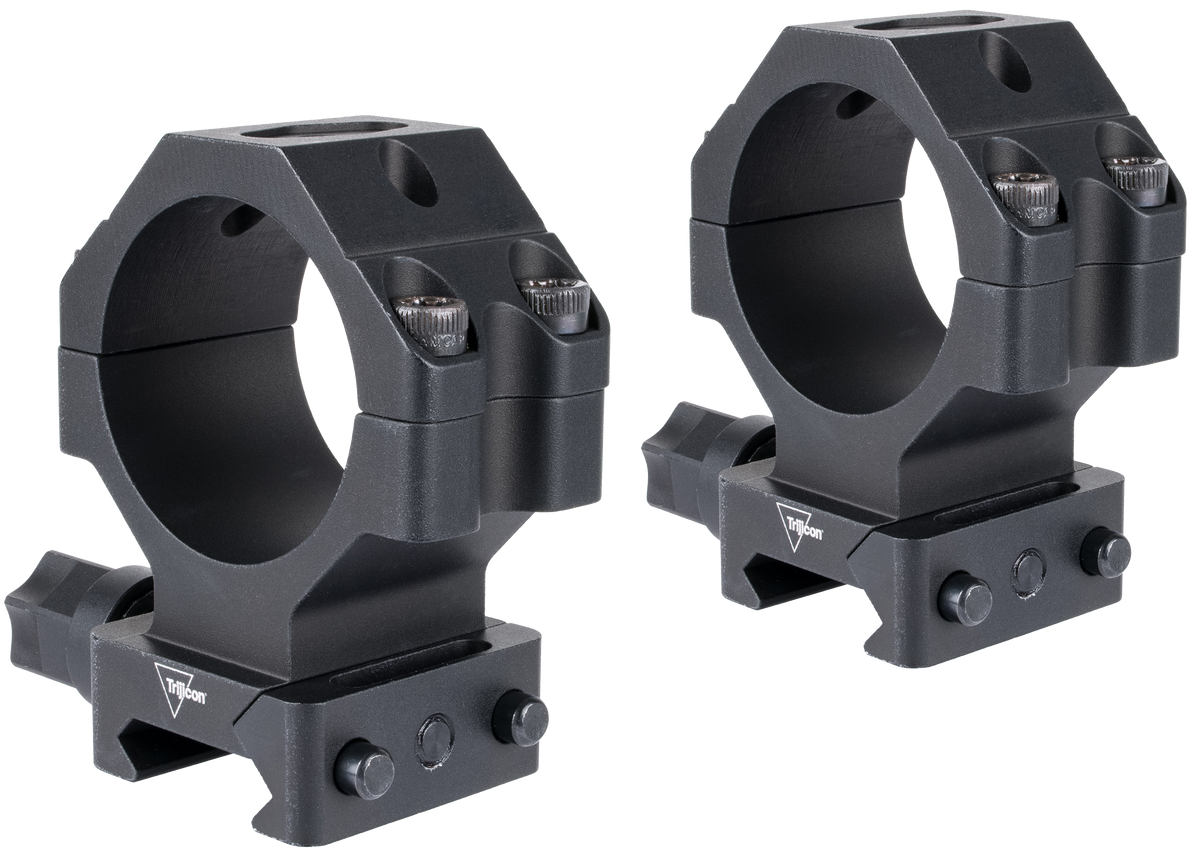 Trijicon Q-LOC Scope Rings 30mm High Matte Black Aluminum — view 2