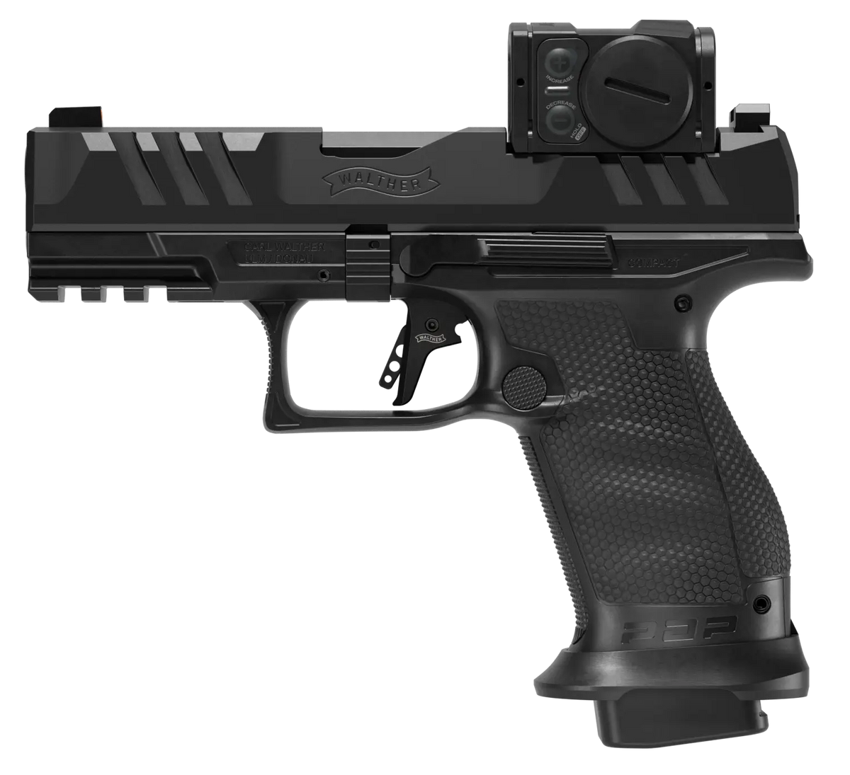 Walther Arms PDP Pro ACRO Compact 9mm Luger 4" 10+1 Semi-Auto Pistol w/Aimpoint ACRO P-2 — view 2