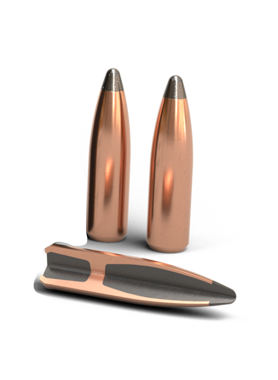Nosler Partition 6mm .243 100gr Spitzer Reloading Bullets - 50/Box — view 2