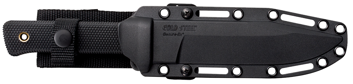 Cold Steel SRK 6" Fixed Clip Point Plain CPM-3V Steel Black Kray-Ex Handle — view 2