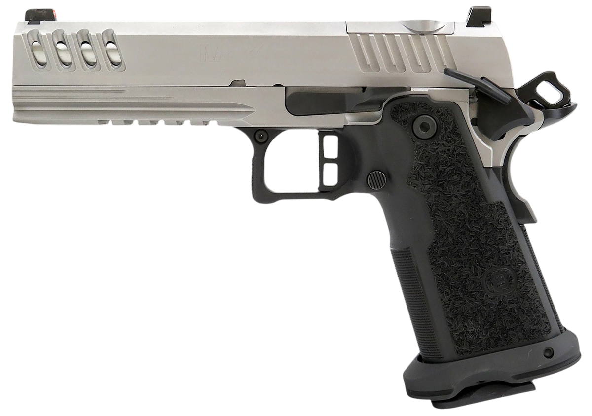 Bersa M2XI 9mm Luger 5" 18+1 SAO Semi-Auto Pistol - Brushed Stainless — view 2