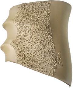 Hogue 17003 HandAll Universal Full Size Grip Sleeve Textured Desert Tan Rubber — view 2