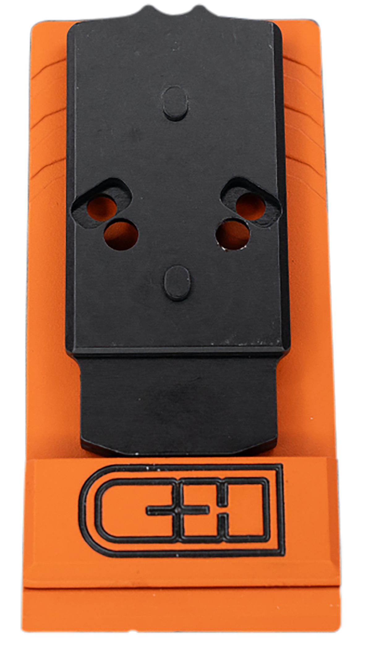 C&H Precision SGXRSHGDT Sig P320 Legion (M17/M18) Optic Mount Plate - Trijicon/Holosun Footprint - Black Anodized — view 2