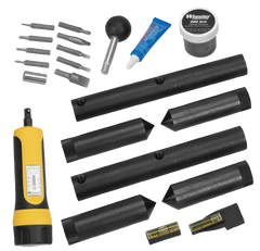 Wheeler Scope Mounting Kit Combo 1in/30mm Black Metal — view 2