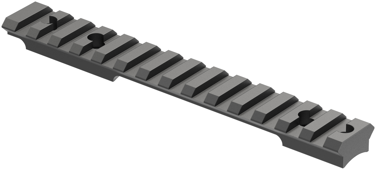 Leupold BackCountry Cross-Slot Base Matte Black 6.30" 1-Pc Nosler M21 Short Action — view 2