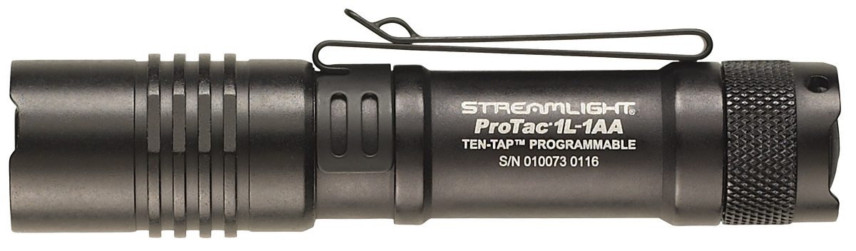 Streamlight ProTac 1L-1AA 350 Lumen Dual Fuel EDC Flashlight - Black Anodized — view 2