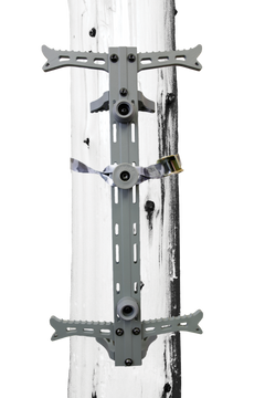 Hawk Helium Climbing Sticks Gray Aluminum 10" W x 20" L 4 Pack — view 2