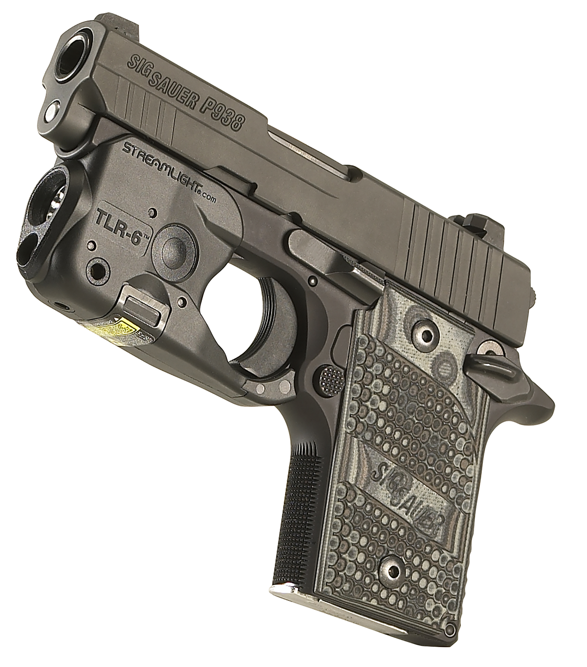 Streamlight TLR-6 100 Lumens White LED/Red Laser Weapon Light - Sig Sauer P238/P938 — view 2
