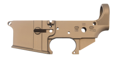 KAK Industry KF-15 Forged AR-15 Stripped Lower - FDE — view 2