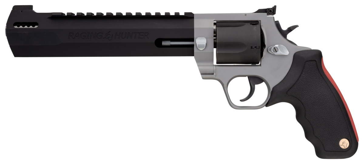 Taurus Raging Hunter 454 Casull 8.37" 5-Shot DA/SA Revolver - Matte Stainless / Black — view 2