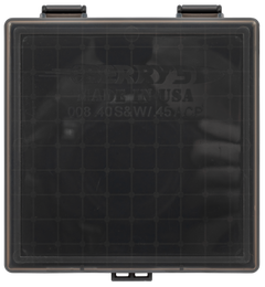 Berry's 92199 Ammo Box 40 S&W, 45 ACP 100rd Smoke Lid w/Black Bottom — view 2