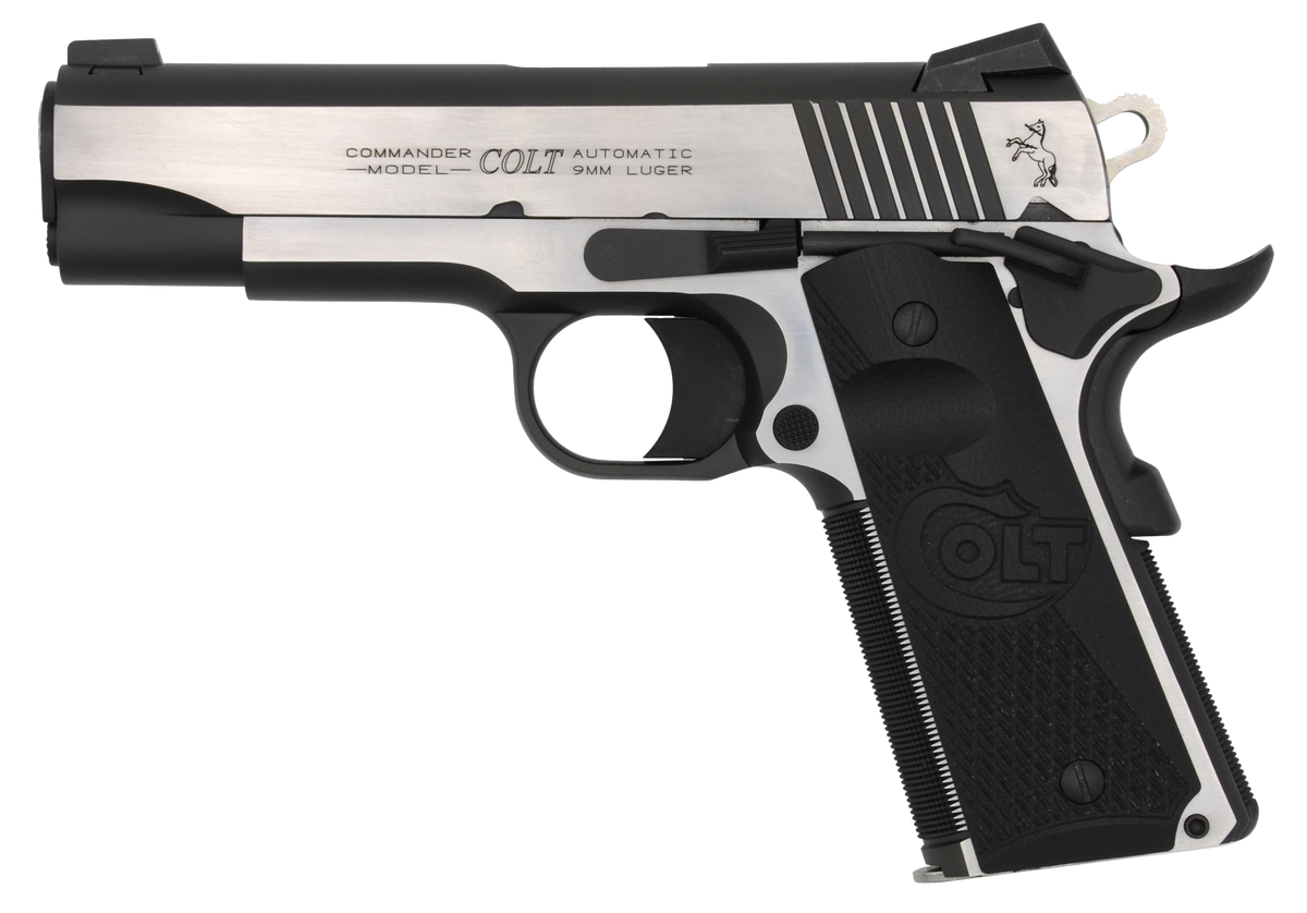 Colt Mfg Combat Elite Commander 45 ACP 4.25" 8+1 SAO Pistol - Two-Tone — view 2