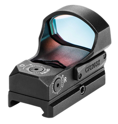 Hawke Sport Optics 12145 Reflex Sight 1x34mm Illuminated Circle Red Dot Reticle Black - Weaver Rail — view 2
