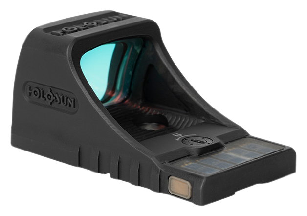 Holosun SCS MOS GR 1x 0.58"x0.77" 2 MOA Green Dot/32 MOA Circle Reflex Sight - Black Anodized — view 2