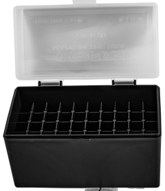 Berry's 91023 #410 Ammo Box 270 Win, 30-06 Springfield 50rd Clear Lid w/Black Bottom — view 2