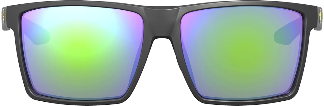 Leupold Performance Wear Desoto Polarized Emerald Mirror Lens Matte Black Frame Sunglasses — view 2