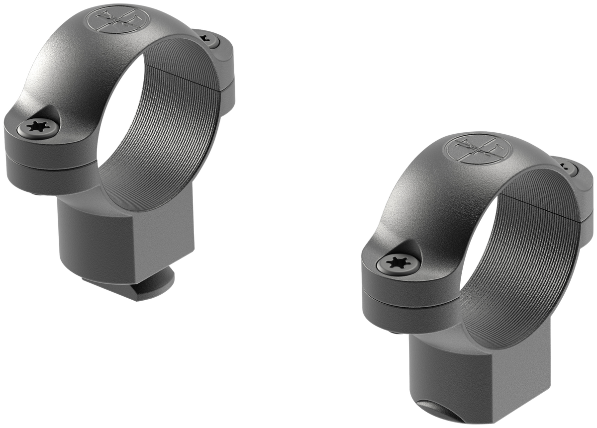 Leupold Standard 1" High 2-Piece Scope Rings - Matte Black — view 2
