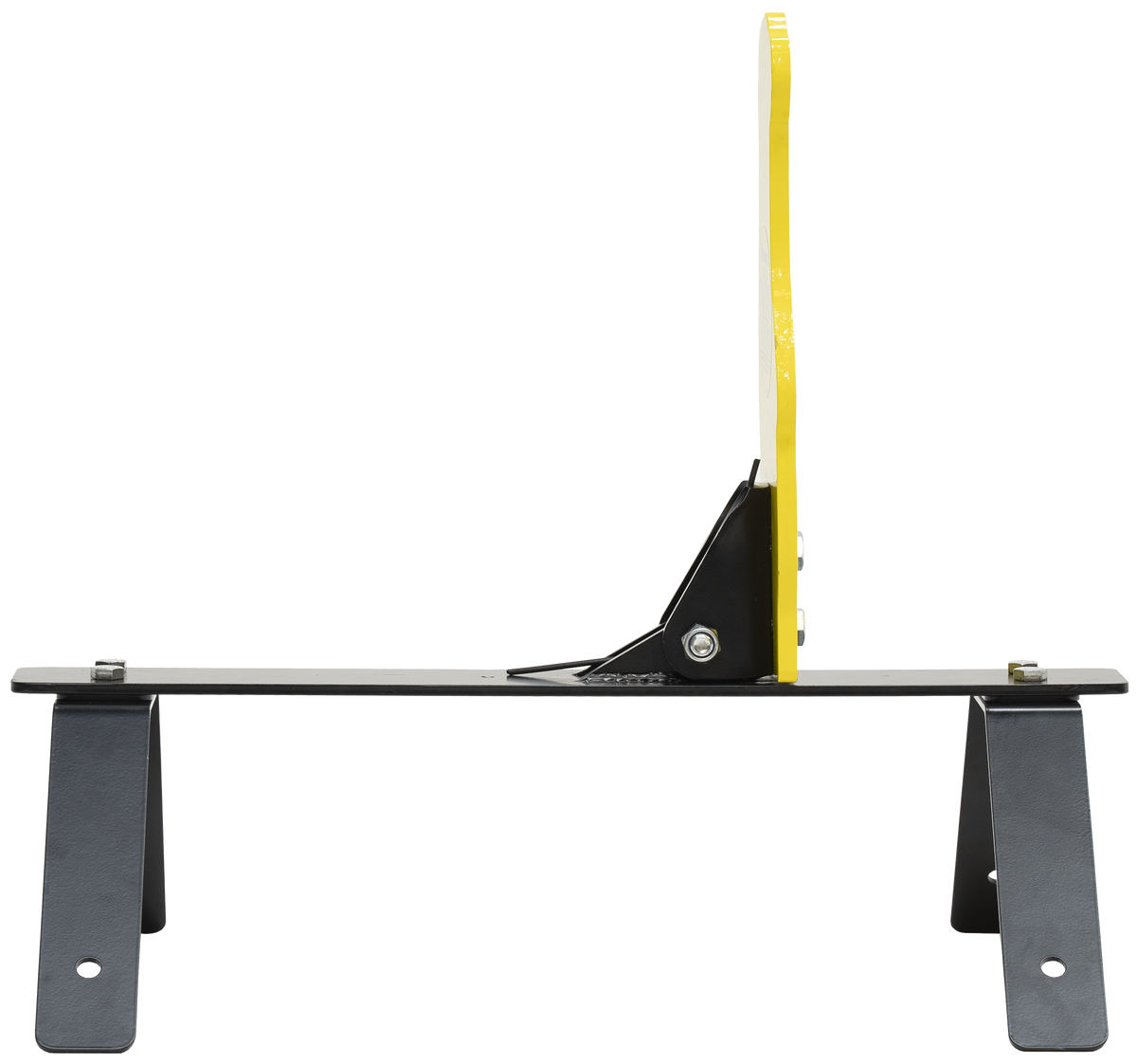 Caldwell AR500 Prairie Dog Auto Reset Rifle Steel Target - Yellow — view 2