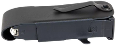 1791 Gunleather Snagmag Single Black Leather Belt-Clip 10-Rd 9mm Luger Glock 43X/48 - Right Hand — view 2