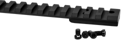 Warne V471M Vapor Picatinny Rail HS Precision/Bergara Premier/Remington 700 Short Action 0 MOA Black Anodized Aluminum — view 2