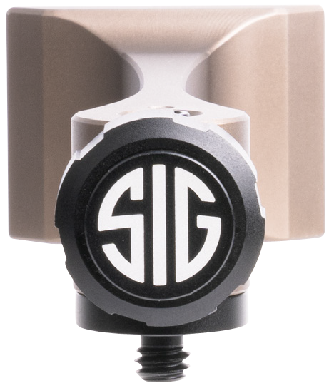 Sig Sauer Electro-Optics Zulu Binocular Adapter Flat Dark Earth Aluminum, 56mm Objective — view 2