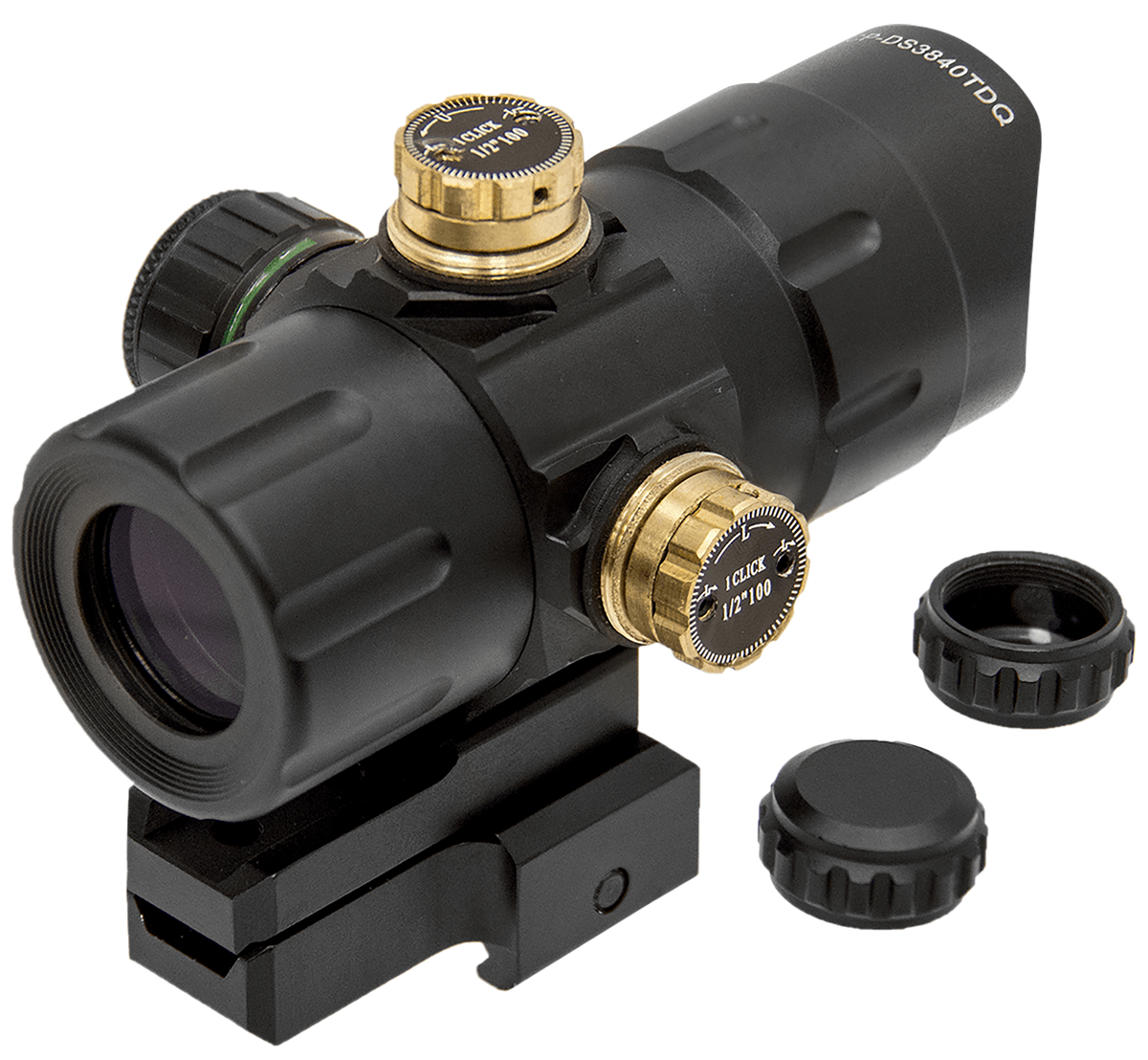 Leapers UTG ITA 4.2" 1x Red/Green T-Dot Red Dot Sight with QD Mount — view 2