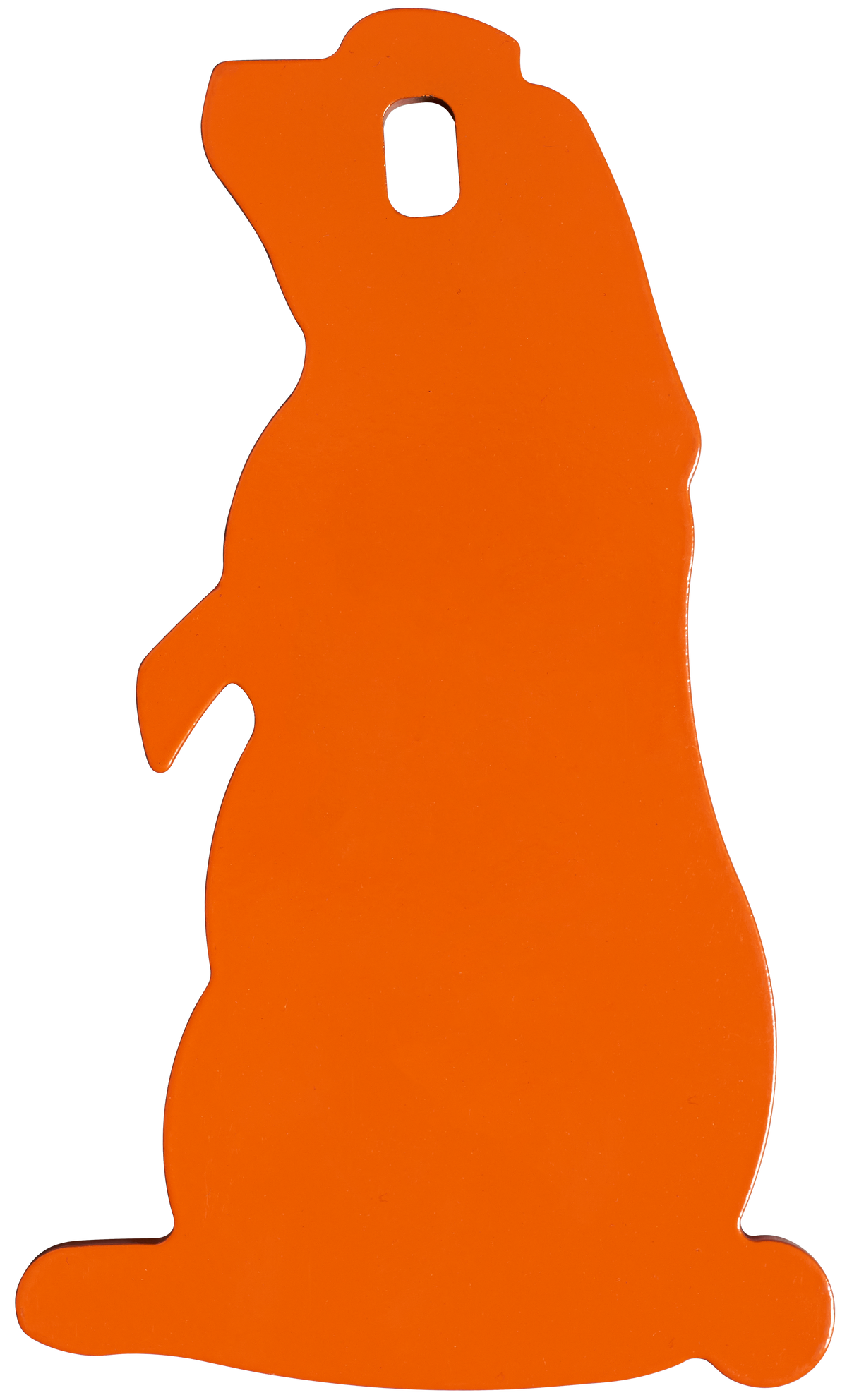 Champion Targets Impact Steel Prairie Dog Rimfire Target Orange — view 2