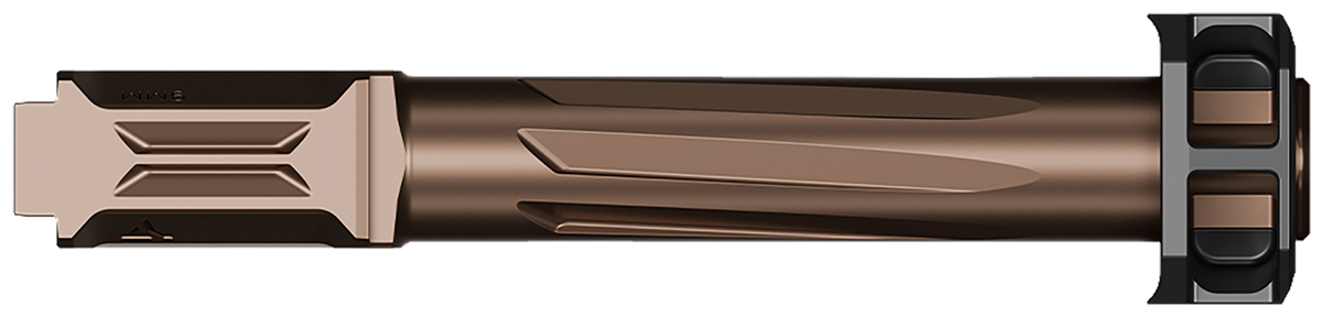 Radian Weapons Ramjet & Afterburner Glock 19 Gen4 9mm Luger 4.42" Barrel Combo - Bronze/Black — view 2