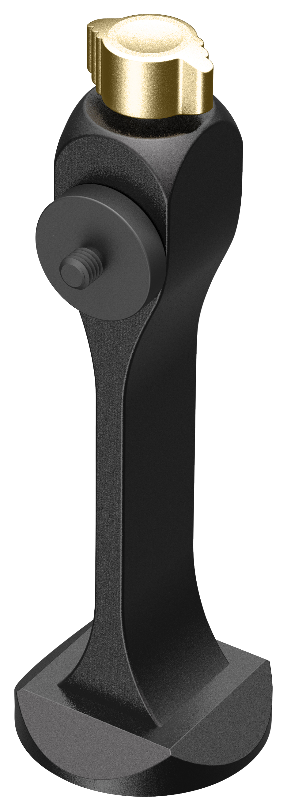 Leupold Pro Gear Quick-Stem Binocular Tripod Adapter 4.50" Black Aluminum — view 2